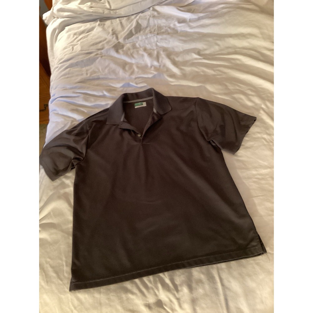 Ben Hogan Polo Shirt Mens XL‎ Gray Short Sleeve Golf Performance